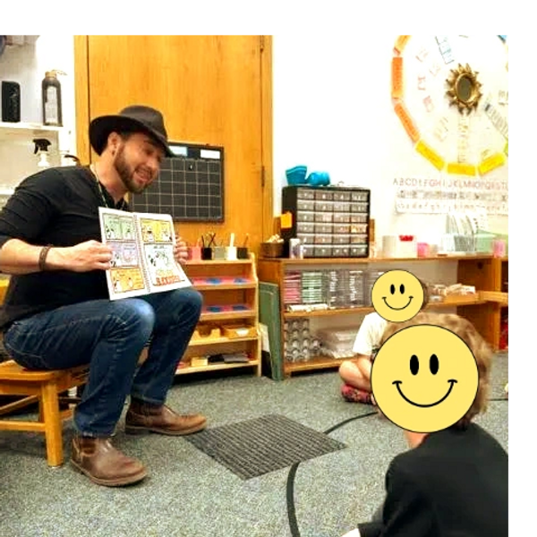 School Reading of The Nature Buddies Series, Copyright, David S Flores