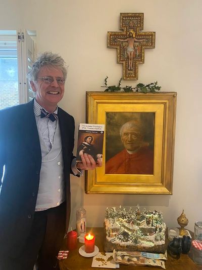 Secret Santa delivers Aquinas' Summa Theologica 25th December, 2023