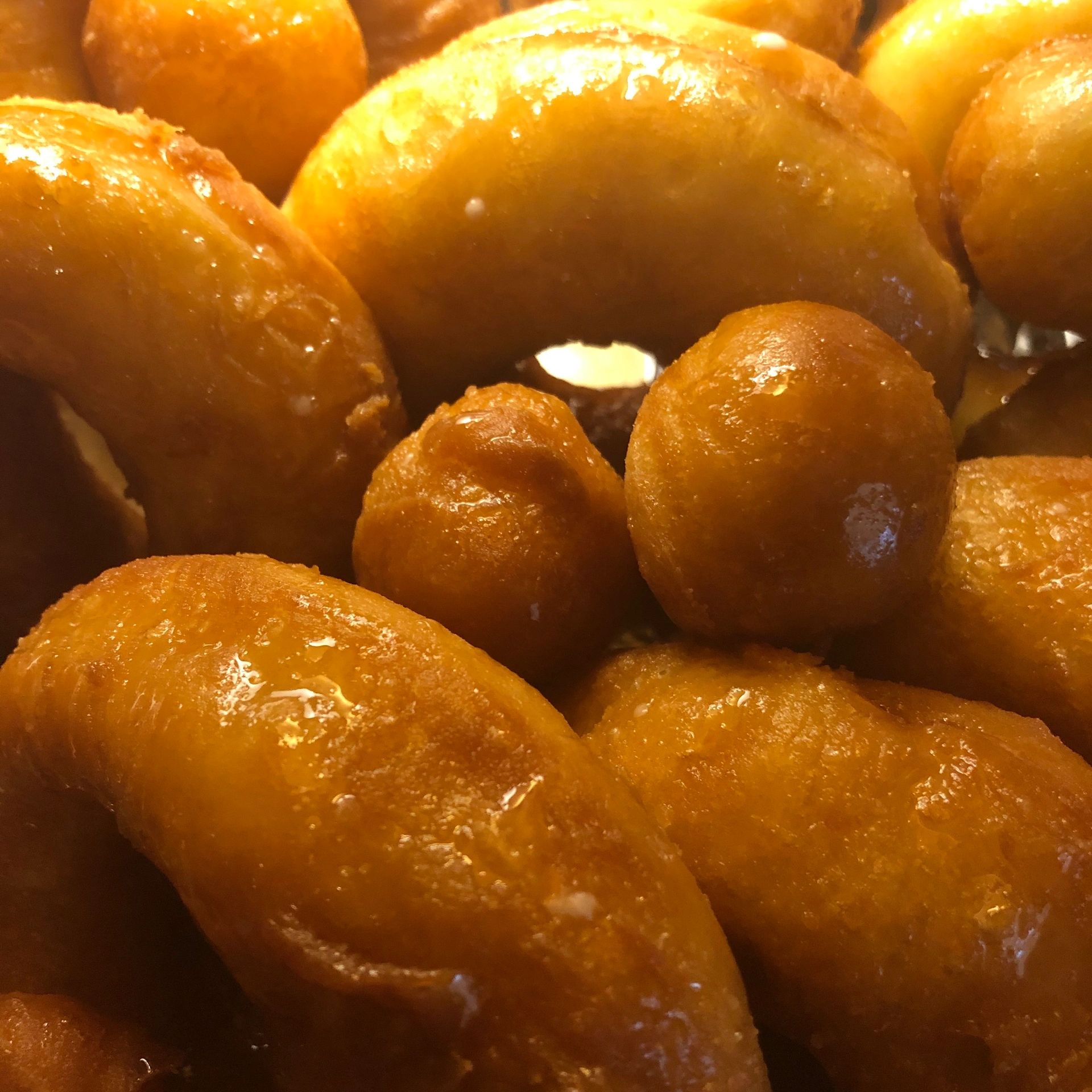 Glazed donuts and donut holes- available soon!