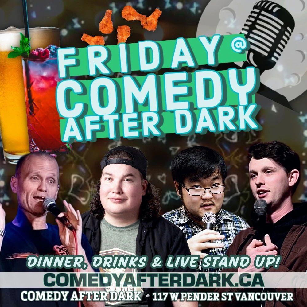 comedy club in vancouver near me
fun stuff things to do tonight
events Fri Oct 23 live comedy show