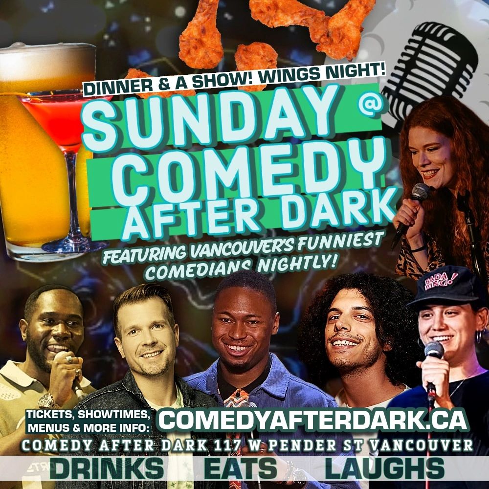 Comedy Club in Vancouver
Fun Things to Do in Vancouver
Events Sunday Sep 20 Comedy Show
Dinner 