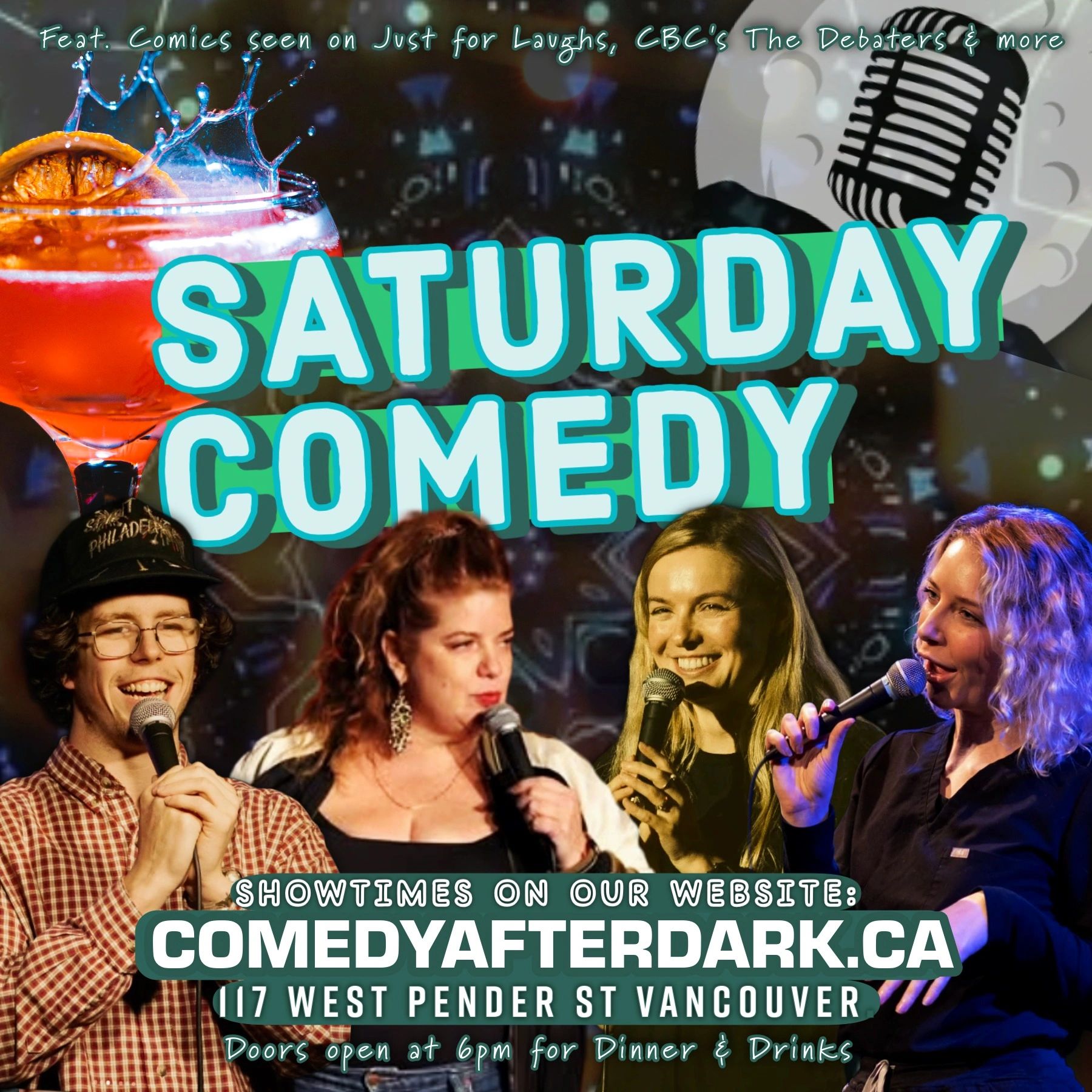 comedy club near me fun stuff to do tonight in Vancouver LATE night comedy show fifa world cup