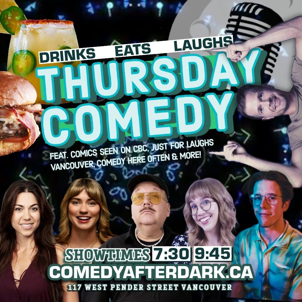 comedy club near me fun stuff to do tonight in Vancouver THURSDAY night comedy show fifa world cup