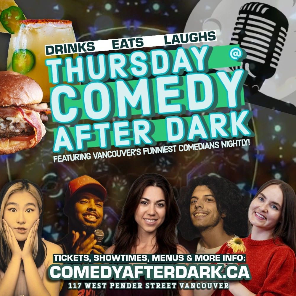 Fun Stuff to Do in Vancouver Tonight
Comedy Club Near Me
Thursday Wings Night
Live Events JULY 2

