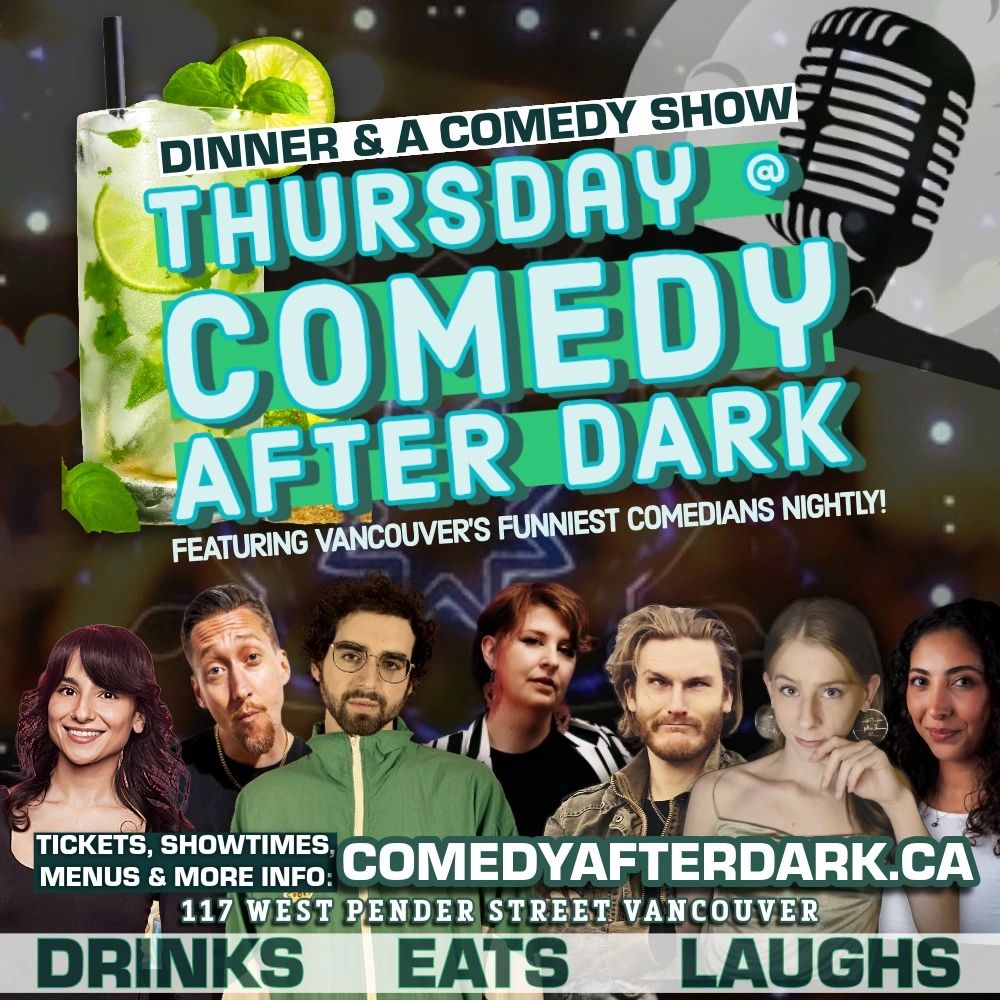 fun stuff to do in vancouver
comedy club near me
comedy show tonight
restaurant live events july 16