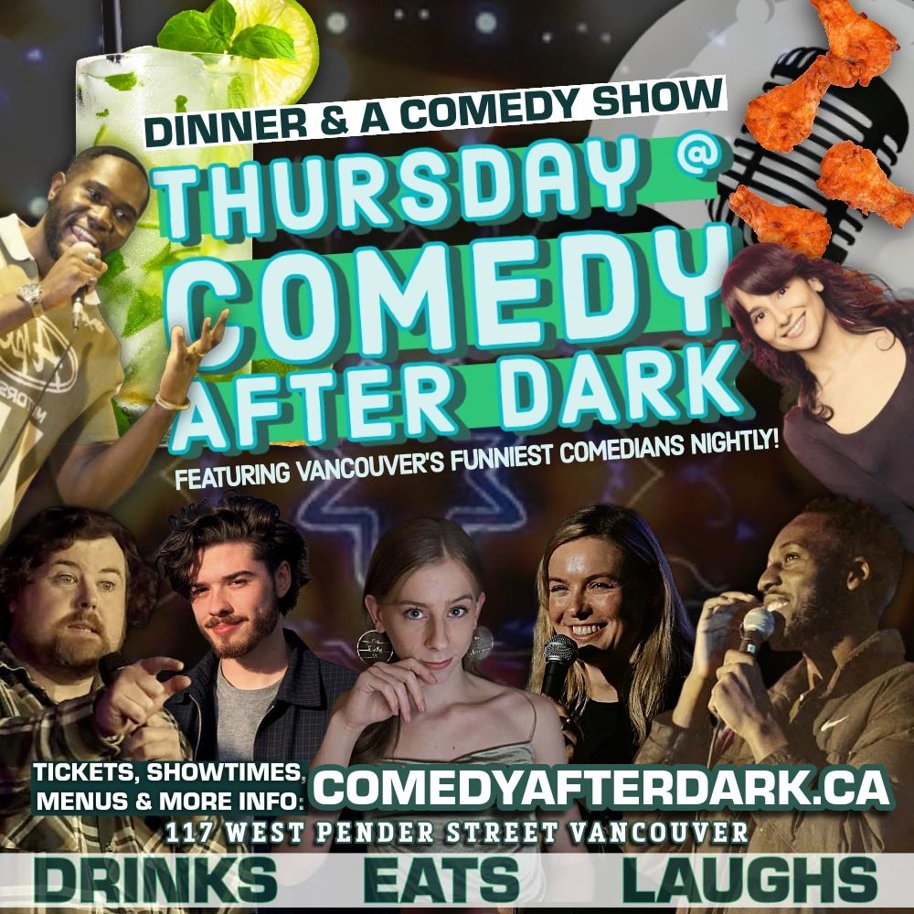 fun stuff to do in Vancouver
comedy club near me
THURSDAY SHOWS
comedy shows AUG 6
wings night