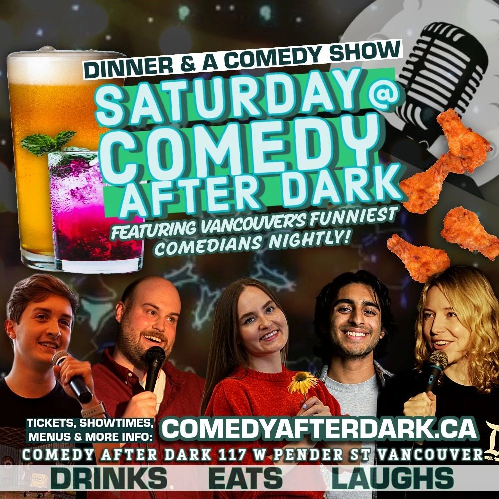 fun stuff to do in vancouver tonight
comedy club near me
events SAT SEPT 12
Stand Up Comedy Show 
