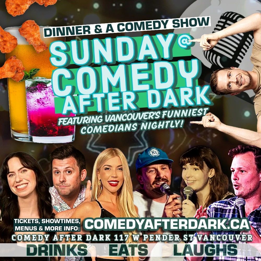 fun stuff to do in vancouver tonight
comedy club near me
events SUN SEPT 13
Stand Up Comedy Show 
