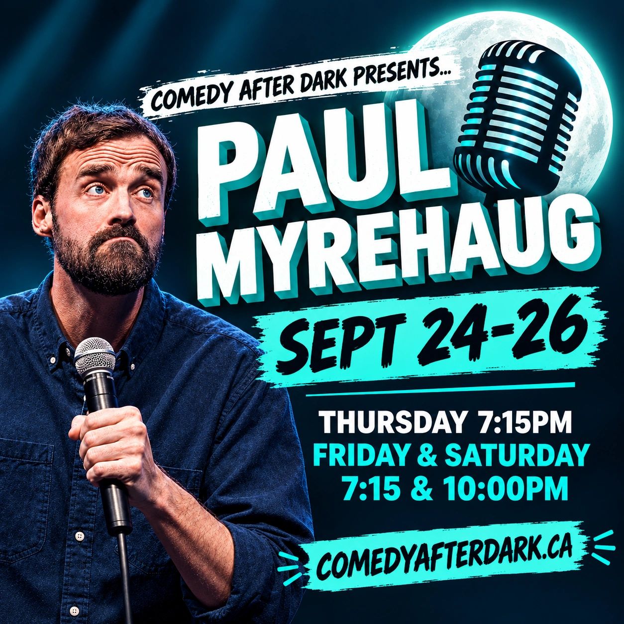 Comedy Club in Vancouver
Fun Things to Do in Vancouver
Events Sept 25 26 Paul Myrehaug Comedy Show