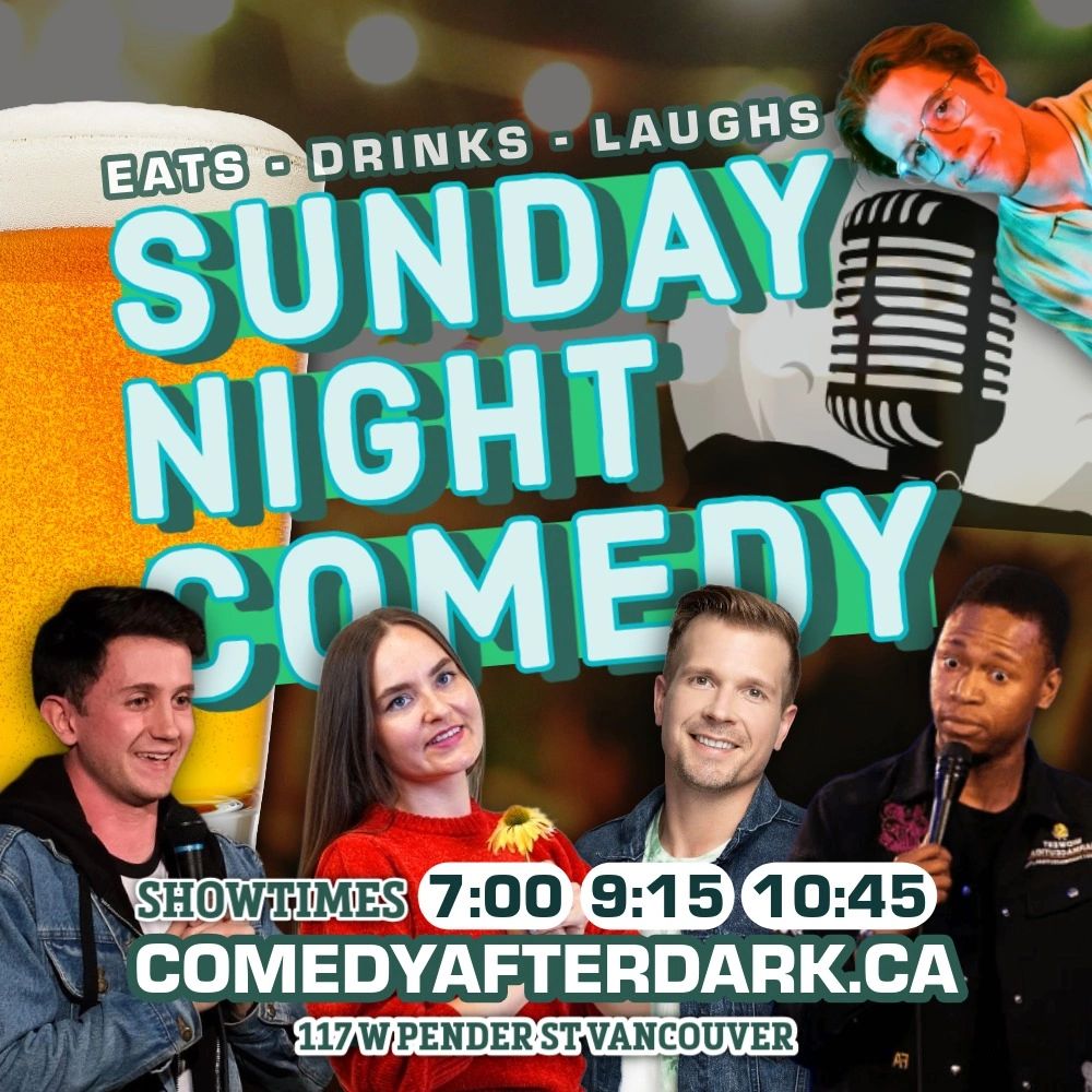comedy club near me comedy show in vancouver fun stuff to do in sunday stand up comedy live show