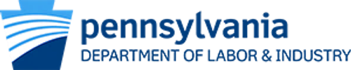 Logo of Pennsylvania Department of Labor &amp; Industry.