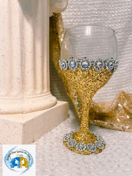 Gold and Silver Cup Goblet for Oshun/Copa para Oshun de oro y plata