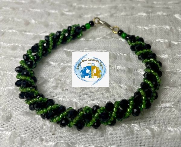 Oggun Bracelet 8 inches long/Ilde Ide Idde de Ogun de 8 pulgadas