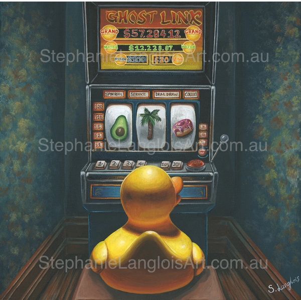 Title: The Gambler
Medium: Acrylic on Canvas
Size: 34 x 34cm