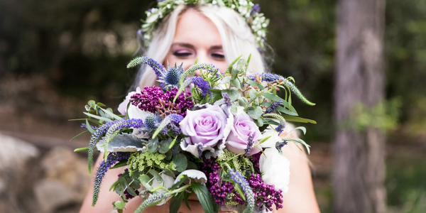 Wedding bouquet flowers in Huntington Beach