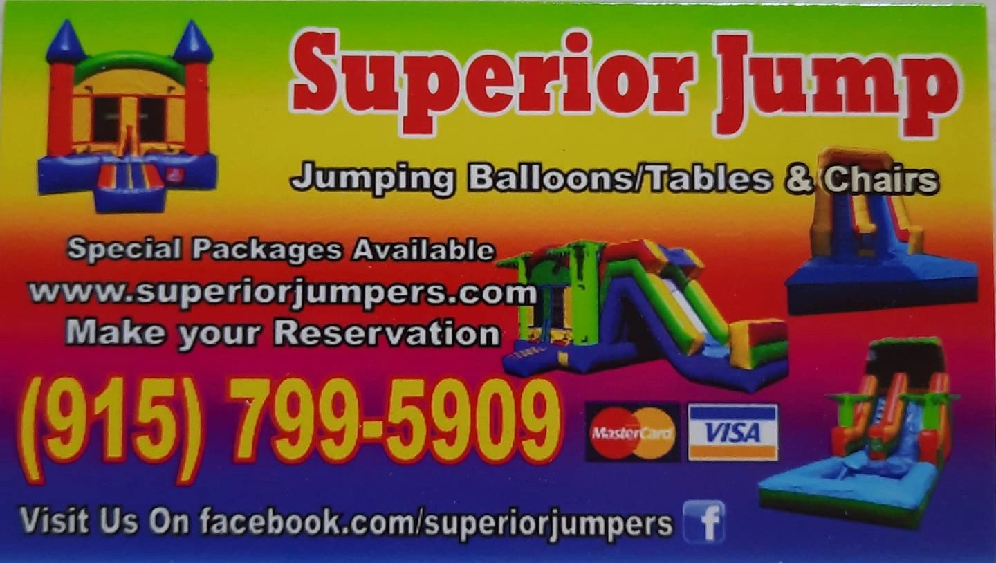 Superior Jump - Jumping Ballons-Waterslides - El Paso, Texas