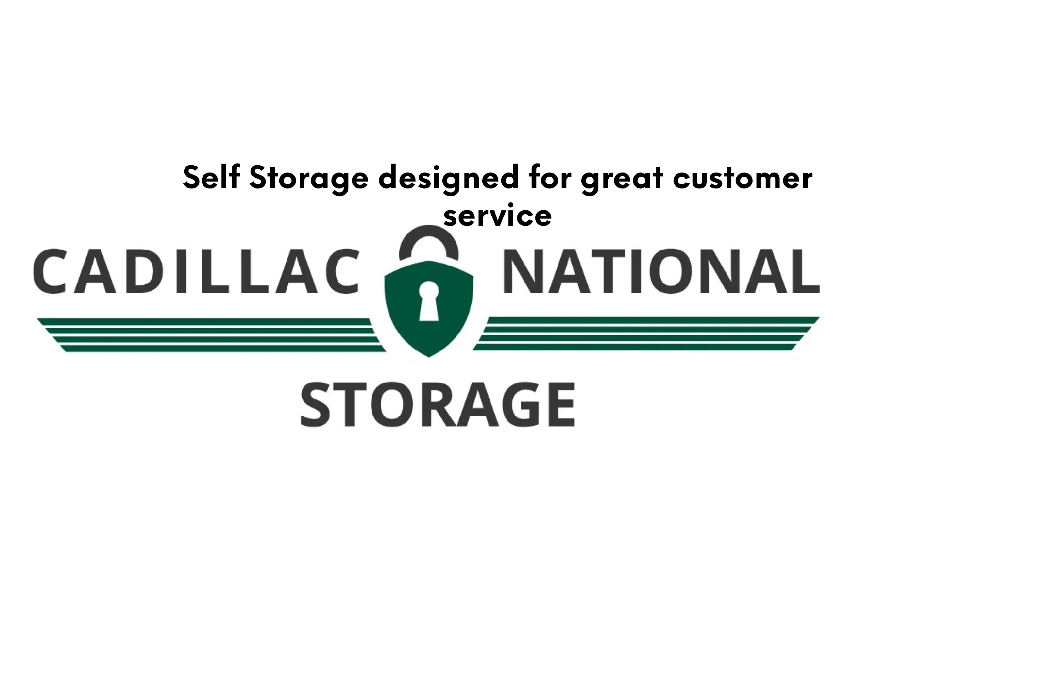 Cadillac National Storage Storage Units, Self Storage, Storage Unit