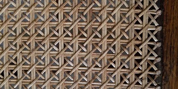 intricate cane pattern double victoria