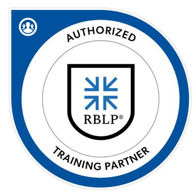 Logo of an authorized training partner with RBLP emblem.