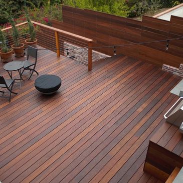 modern deck