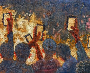 "The Crowd" 
Oil on Linen - 
2025