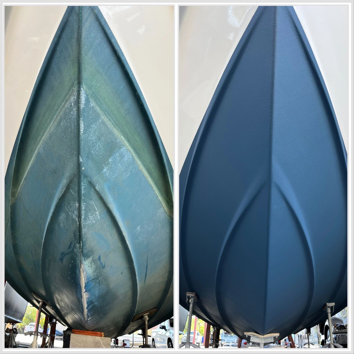 Bottom paint boat 