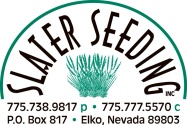 Slater Seeding Inc