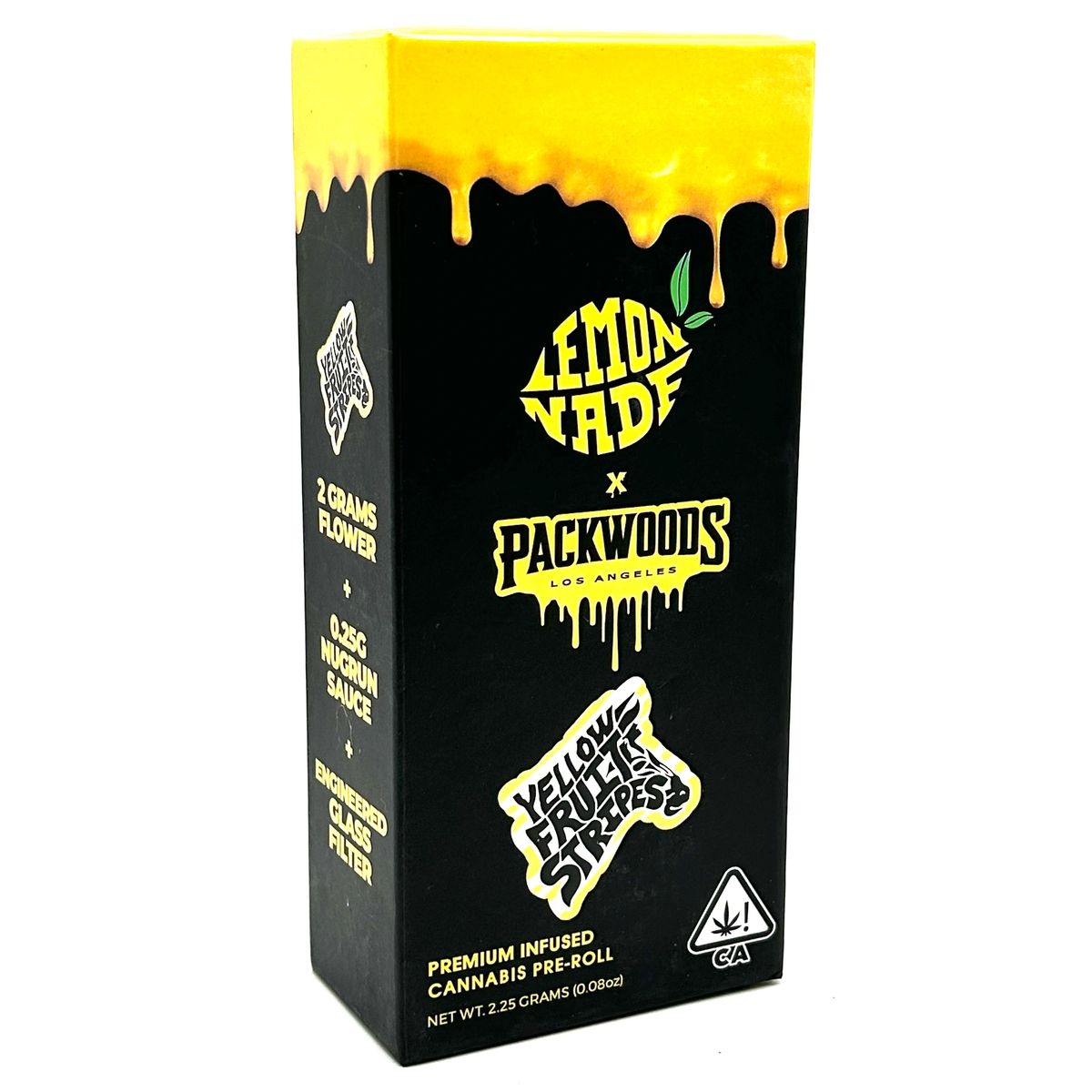 PACKWOODS YELLOW FRUIT STRIPES (SATIVA) THC 46 PREMIUM INFUSED