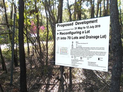 Public Notice on Land