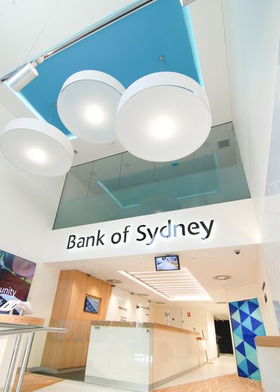 Bank of Sydney completed fit-out