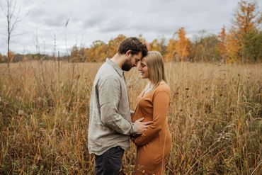 fall maternity photos