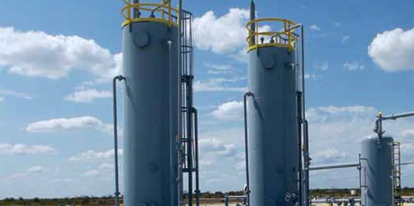 Oil and gas production separation system