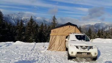 Wild Coast customer camping photo