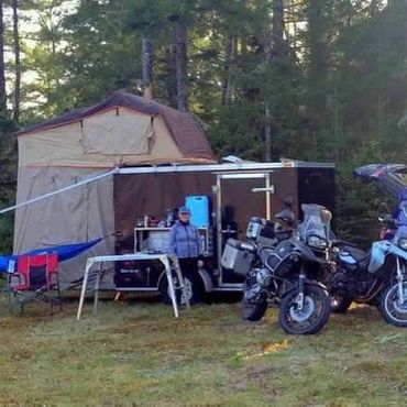 Wild Coast customer camping photo