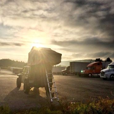 Wild Coast customer camping photo