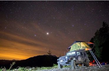 Wild Coast customer camping photo