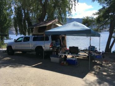 Wild Coast customer camping photo