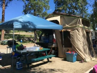 Wild Coast customer camping photo