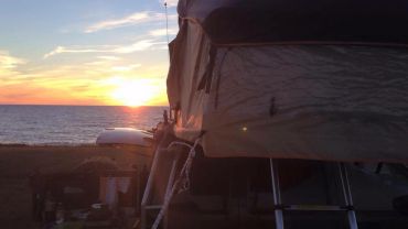 Wild Coast customer camping photo