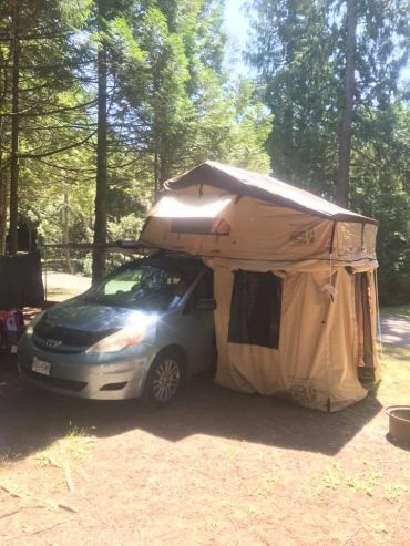 Wild Coast rooftop tent customer photo
