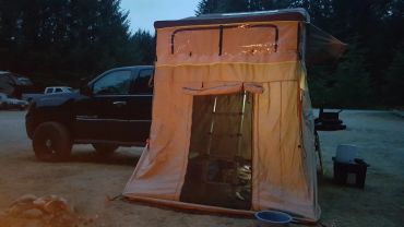 Wild Coast rooftop tent customer photo
