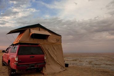 Alain with Wild Coast tent