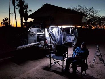 Wild Coast customer camping photo