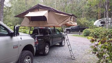 Wild Coast customer camping photo