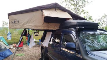 Wild Coast customer camping photo