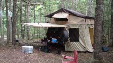Wild Coast customer camping photo