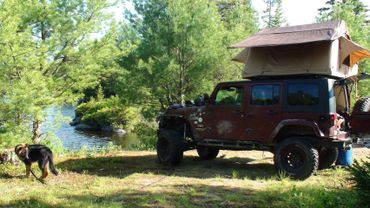 Wild Coast customer camping photo