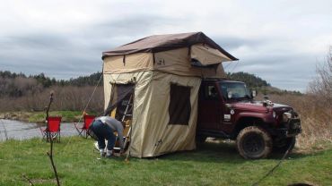 Wild Coast customer camping photo