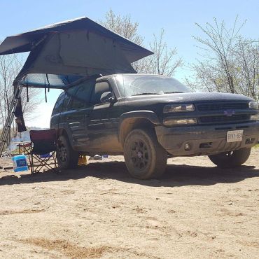 Wild Coast customer camping photo