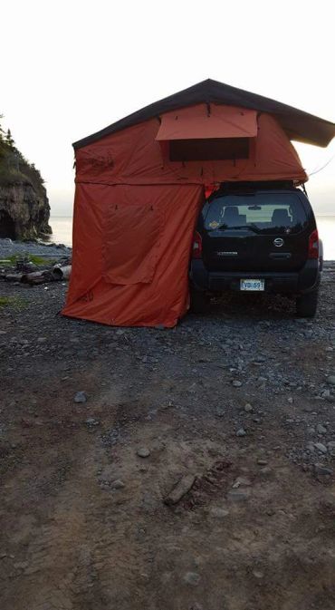 Wild Coast customer camping photo